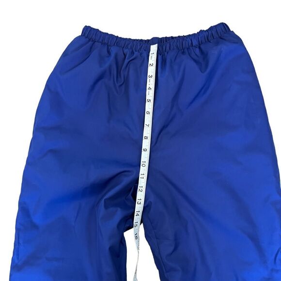 Purple Elastic Waist and Bottom Nylon Warm Ski Snow Pant 10 - Picture 7 of 10